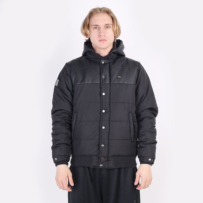 мужская черная куртка K1X PU Anchorage Jacket 1100-0217/0001 - цена, описание, фото 1